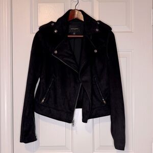 Banana Republic Suede Moto Jacket
